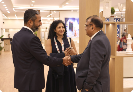Delegates connecting at India Energy Club